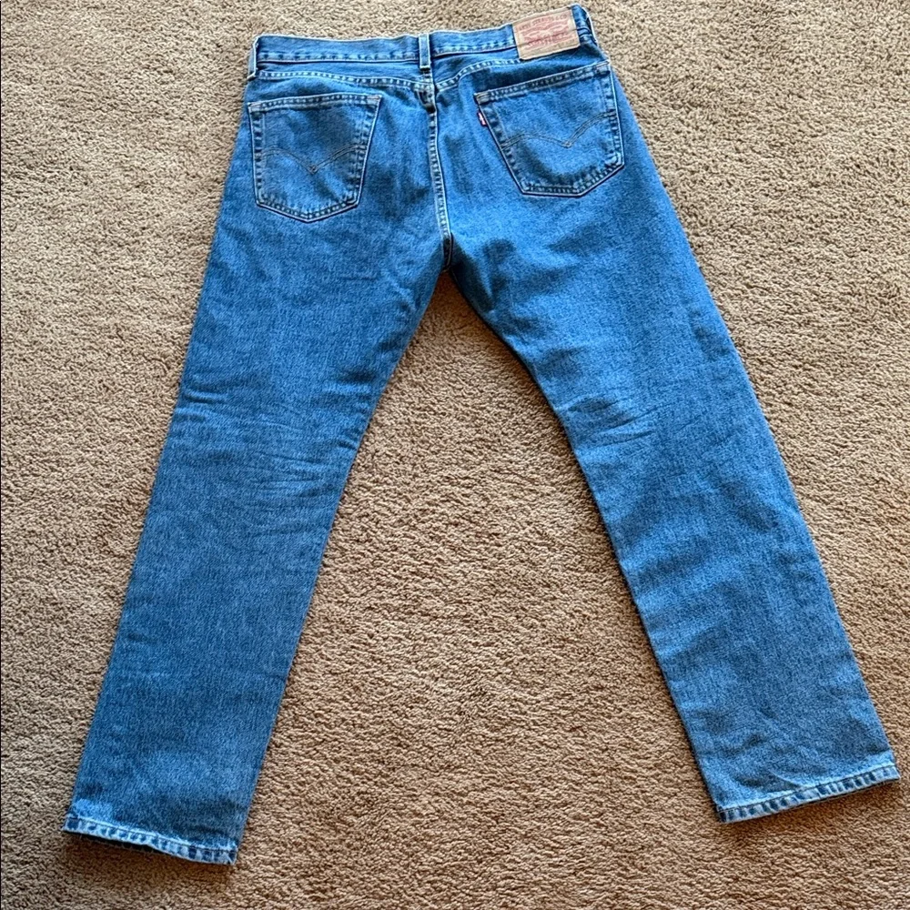Levi's Men's 505 34x32 Denim Jeans - Picture 2 of 6